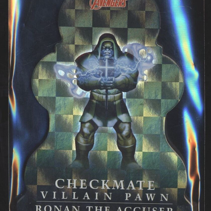 2022 FLEER ULTRA MARVEL AVENGERS CHECKMATE VILLIAN PAWN RONAN THE ACCUSER