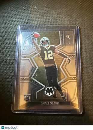 Chris Olave 2022 Panini Mosaic Rookie Base RC #313 New Orleans Saints