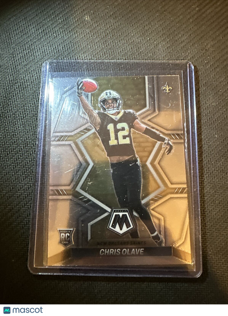 Chris Olave 2022 Panini Mosaic Rookie Base RC #313 New Orleans Saints