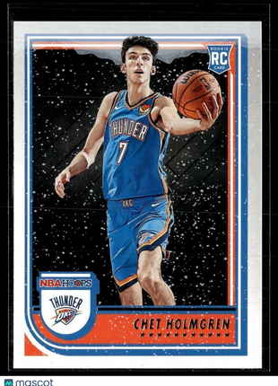 2022-23 NBA HOOPS WINTER ROOKIE 232 Chet Holmgren - Oklahoma City Thunder