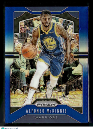 2019-20 PRIZM BLUE /199 ALFONZO MCKINNIE WARRIORS