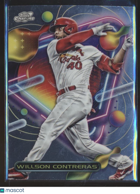2023 TOPPS SONIC CHROME 189 Willson Contreras - St. Louis Cardinals