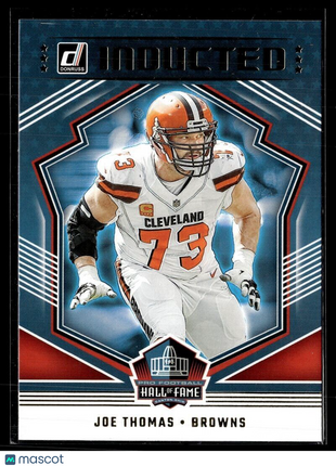 2023 DONRUSS INDUCTED JOE THOMAS BROWNS