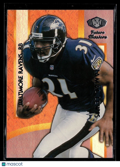 2000 COLLECTORS EDGE FUTURE MASTERS /3000 JAMAL LEWIS RAVENS