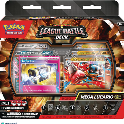 Pokemon Pokemon Tcg: Mega Lucario Ex League Battle Deck