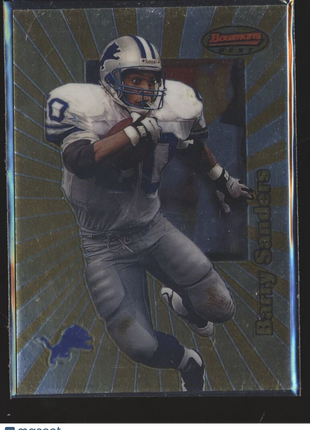 1998 BOWMAN BEST BARRY SANDERS LIONS
