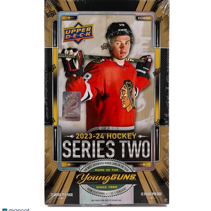 NHL 2023-24 Upper Deck Series Two Hockey Hobby Box