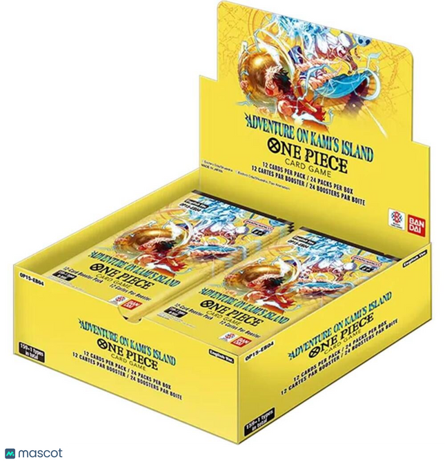 One Piece Tcg: Adventure On Kami's Island Booster Box (Op-15 - Eb-04) - 24 Packs