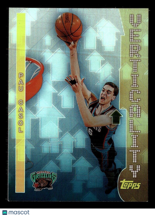 2002-03 TOPSP VERTICALITY PAU GASOL GRIZZLIES