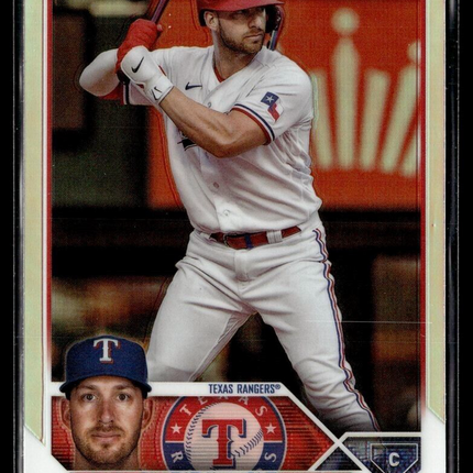 2023 TOPPS CHROME UPDATE REFRACTOR USC67 Mitch Garver - Texas Rangers
