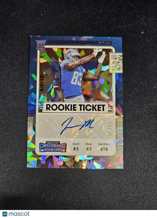 2021 Javon Mckinley COntenders Cracked Ice Rookie Ticket Auto /21 #294