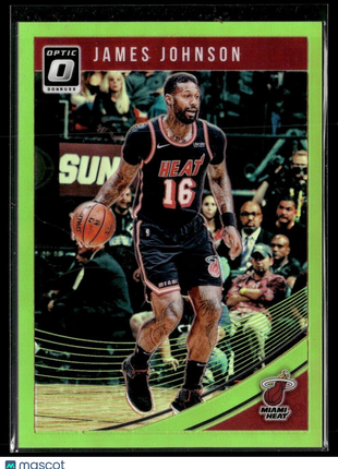 2018-19 OPTIC LIME GREEN /149 JAMES JOHNSON HEAT
