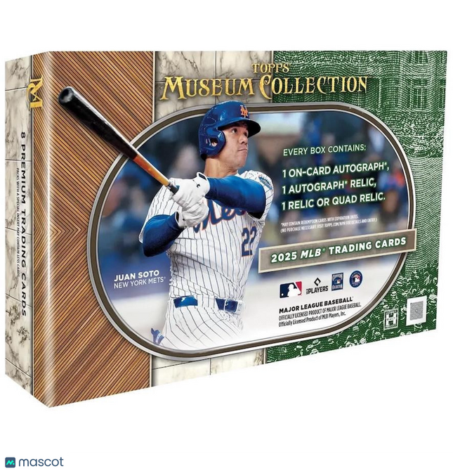 MLB 2025 Topps Museum Collection Baseball Hobby Box