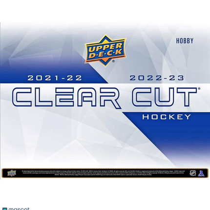 NHL 2022-23 Upper Deck Clear Cut Hockey Hobby Box