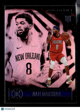 2020-21 ILLUSIONS ROOKIE NAJI MARSHALL PELICANS