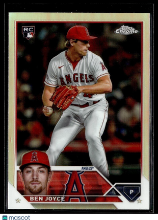 2023 TOPPS CHROME UPDATE REFRACTOR USC86 Ben Joyce - Los Angeles Angels RC