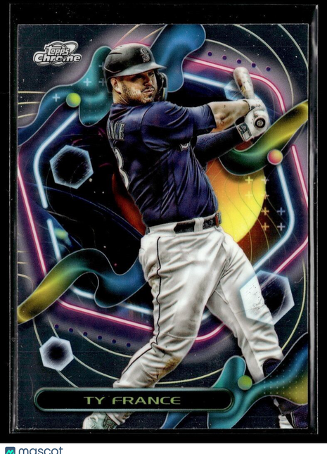 2023 TOPPS COSMIC CHROME 9 Ty France - Seattle Mariners