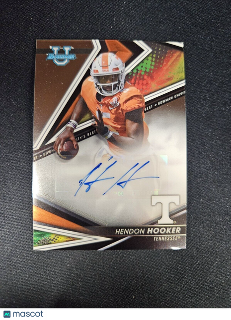 2022 Hendon Hooker Bowman U Best auto Lions Rc