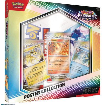 Pokemon - TCG: Scarlet & Violet - Prismatic Evolutions Poster Collection
