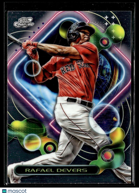 2023 TOPPS COSMIC CHROME 115 Rafael Devers - Boston Red Sox