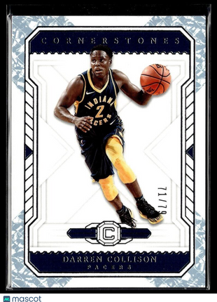 2018-19 CORNERSTONES CRYSTAL /79 DARREN COLLISON PACERS