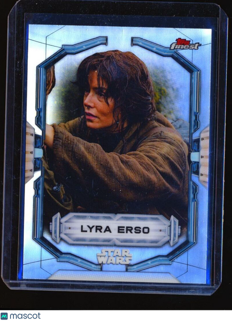 2022 FINEST STAR WARS REFRACTOR LYRA ERSO