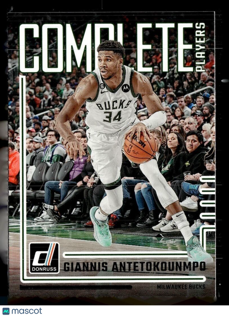 2023-24 DONRUSS COMPLETE PLAYERS GIANNIS ANTETOUNMPO BUCKS