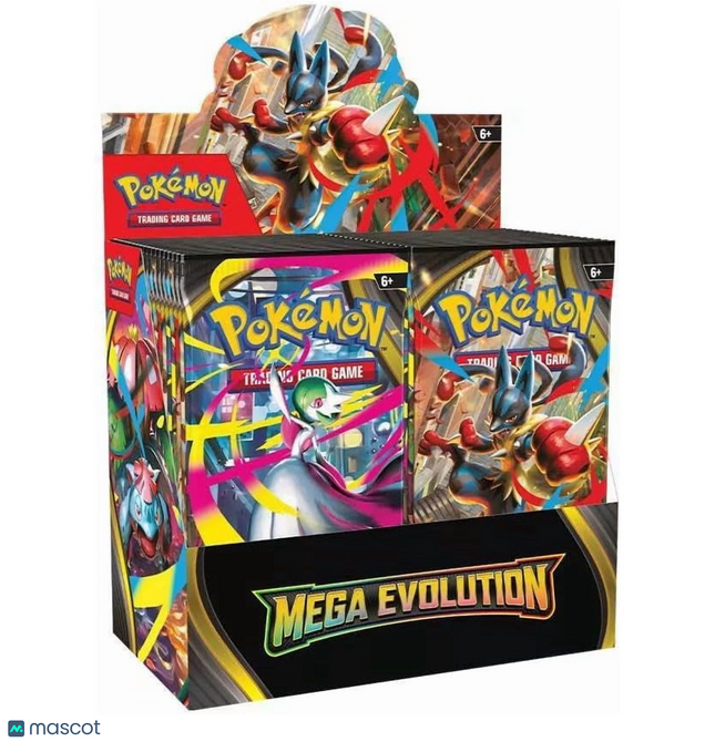Pokemon TCG: Mega Evolution Booster Display Box - 36 Packs