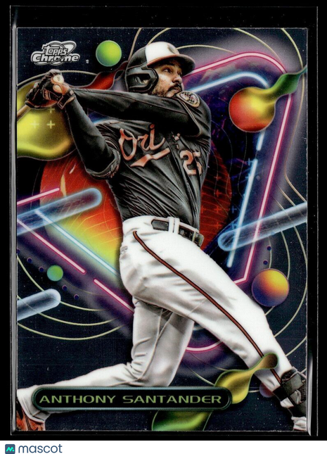 2023 TOPPS COSMIC CHROME 122 Anthony Santander - Baltimore Orioles