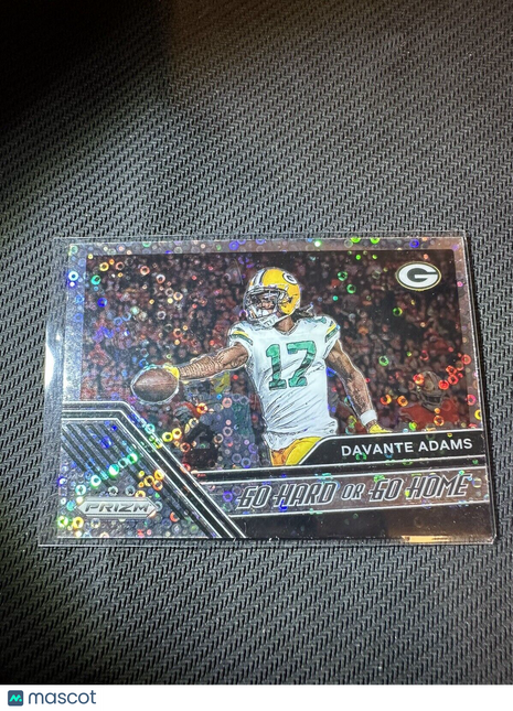 2020 Panini Prizm - Go Hard or Go Home No Huddle Prizm #8 Davante Adams