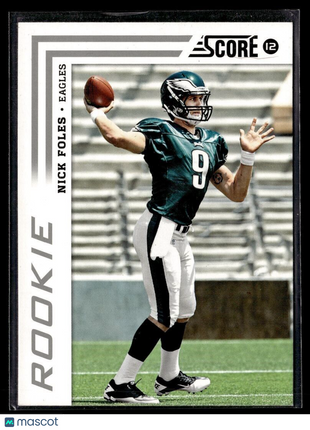 2012 SCORE ROOKIE NICK FOLES EAGLES
