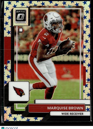 2022 OPTIC BLUE STARS MARQUISE BROWN CARDINALS