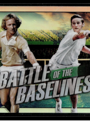 2021 TOPPS CHROME TENNIS BATTLE OF BASELINES BB-3 Rod Laver/Roy Emerson
