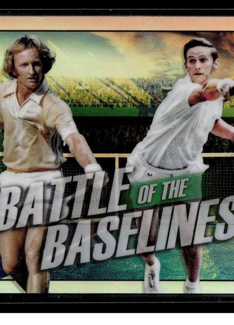 2021 TOPPS CHROME TENNIS BATTLE OF BASELINES BB-3 Rod Laver/Roy Emerson