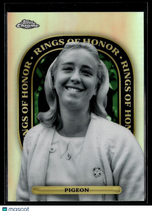 2021 TOPPS CHROME TENNIS REFRACTOR RINGS OF HONOR ROH-7 Kristy Pigeon