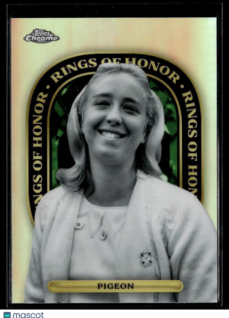 2021 TOPPS CHROME TENNIS REFRACTOR RINGS OF HONOR ROH-7 Kristy Pigeon