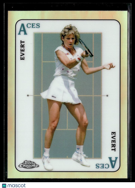 2021 TOPPS CHROME TENNIS REFRACTOR ACES ACE-15 Chris Evert