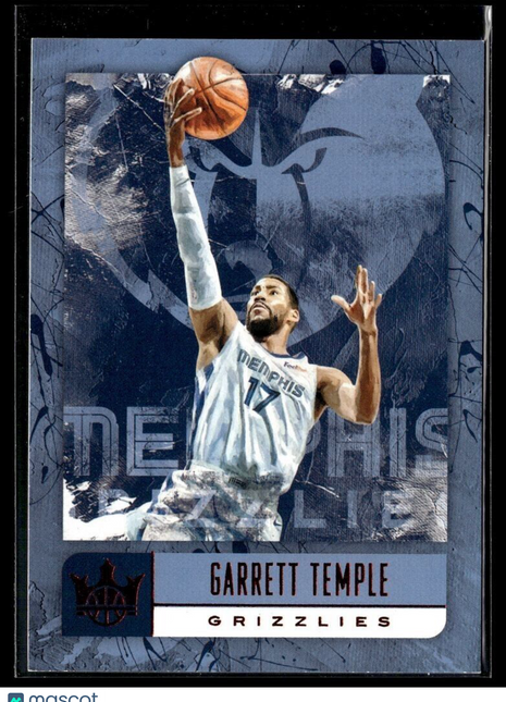 2018-19 COURT KINGS RED /99 GARRETT TEMPLE GRIZZLIES