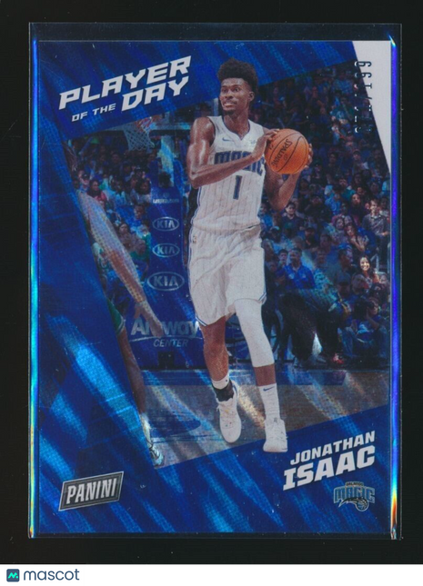 2021-22 PANINI PLAYER OF DAY LAVA /199 JONATHAN ISAAC MAGIC