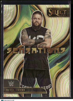 2023 SELECT WWE SILVER HOLO SENSATIONS KEVIN OWENS