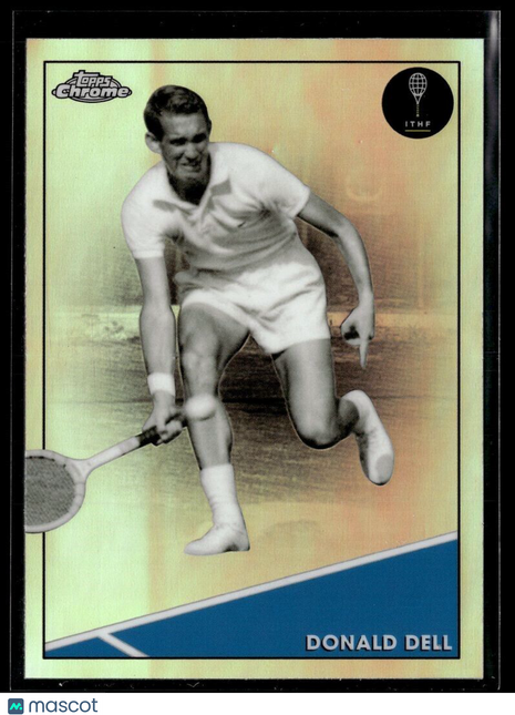 2021 TOPPS CHROME TENNIS REFRACTOR 87 Donald Dell