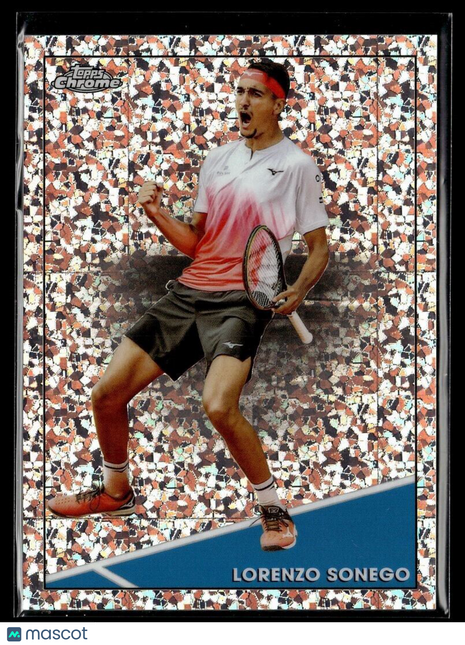 2021 TOPPS CHROME TENNIS COLOR MINI DIAMONDS /125 63 Lorenzo Sonego