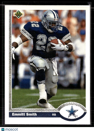 1991 UPPER DECK EMMITT SMITH COWBOYS