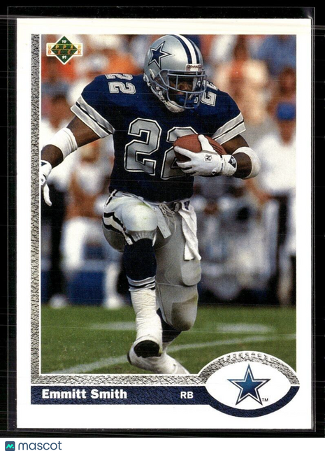 1991 UPPER DECK EMMITT SMITH COWBOYS
