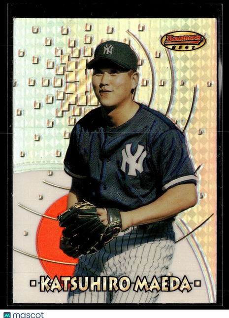 1997 BOWMAN BEST REFRACTOR INTERNATIONAL KATSUHIRO MAEDA YANKEES