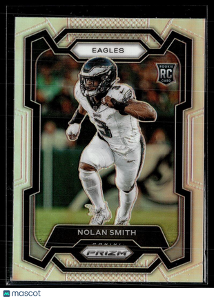 2023 PRIZM SILVER ROOKIE 382 Nolan Smith - Philadelphia Eagles
