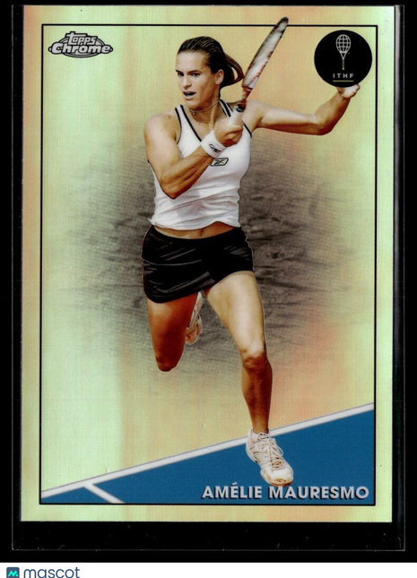 2021 TOPPS CHROME TENNIS REFRACTOR 43 Amélie Mauresmo