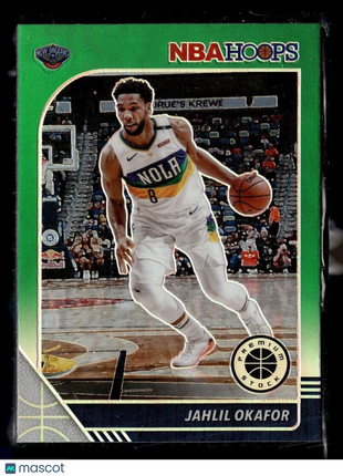 2019-20 NBA HOOPS PREMIUM GREEN JAHLIL OKAFOR PELICANS
