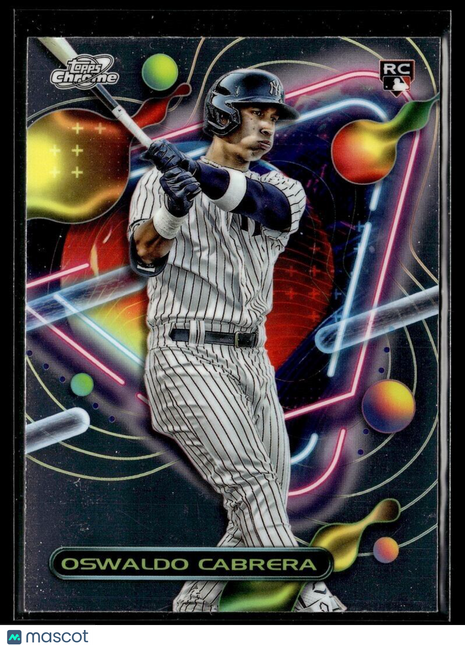 2023 TOPPS COSMIC CHROME 134 Oswaldo Cabrera - New York Yankees RC