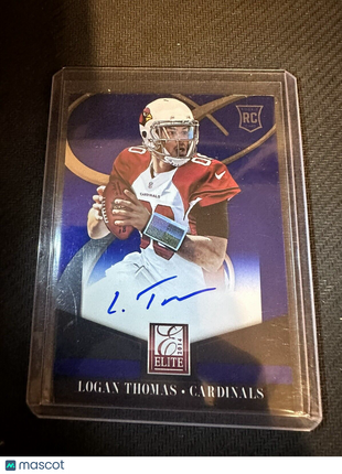 2014 Panini Elite - Rookie Autographs #13 Logan Thomas (AU, RC)